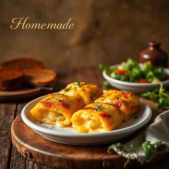 Homemade Baked Cheese Ravioles - A French Comfort Food